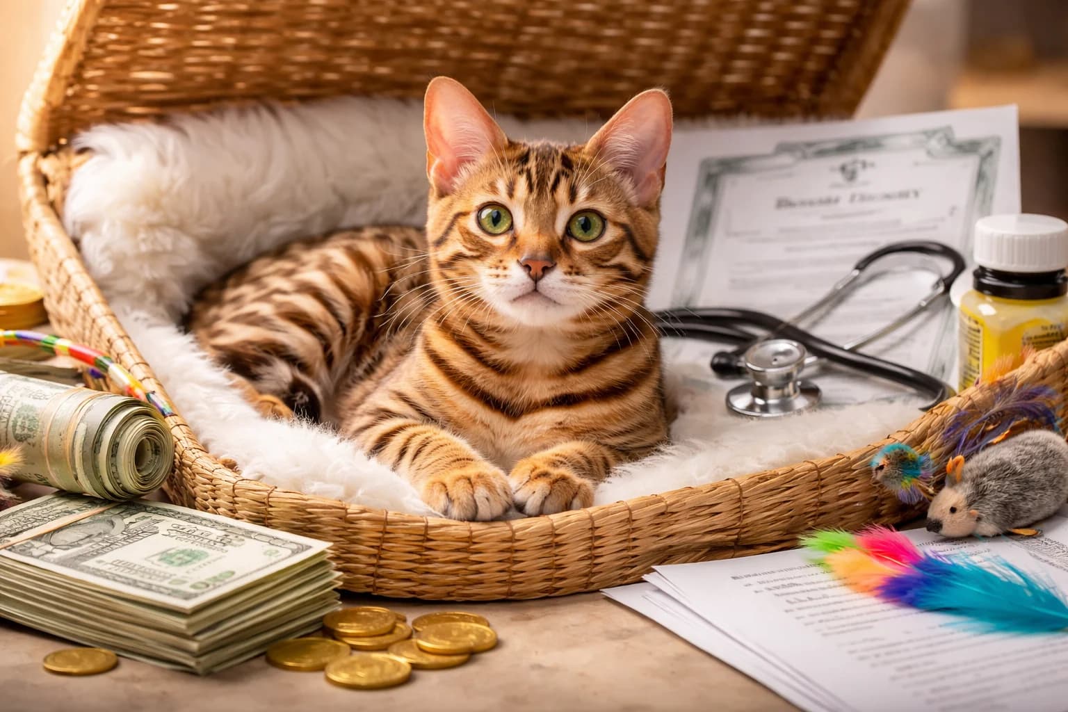 5 factors that determine the price of a Bengal kitten